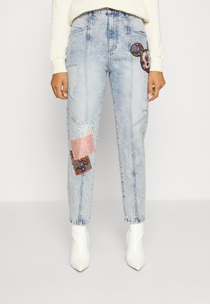 PANT PATCH MICKEY - Relaxed fit jeans - blue