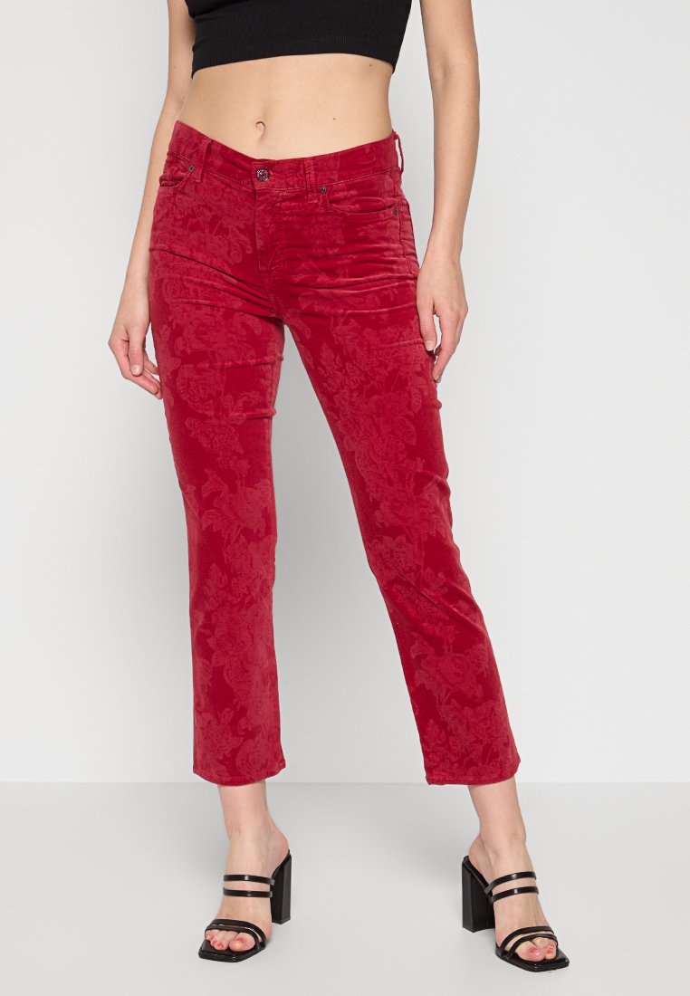 7 For All Mankind Straight leg jeans rood 7 For All Mankind Straight leg jeans rood