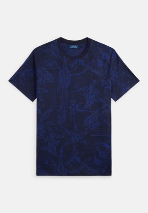 PRINT JERSEY T-SHIRT - T-shirts med print - black