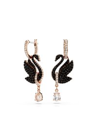 Swarovski ICONIC SWAN Earrings black Zalando
