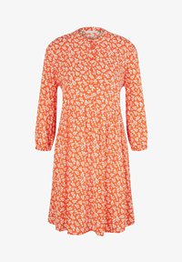 Sélectionné, red floral design