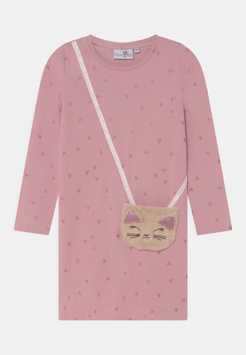 happy girls Jersey dress - dusty rose