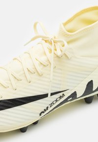 Nike Performance ZOOM MERCURIAL 9 ACADEMY AG - Zapatillas fútbol para césped artificial - lemonade/black