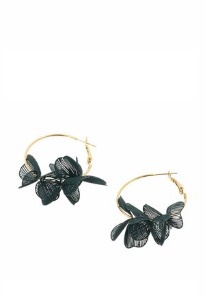 CON PETALI - Orecchini - turchese