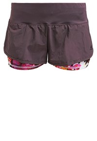 adidas Performance Pantalón corto de deporte - bordeaux