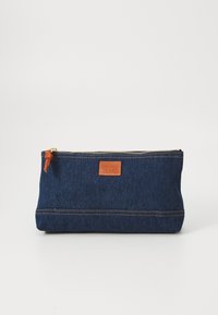 SMALL POUCH UNISEX - Vreća za pranje - indigo rinse