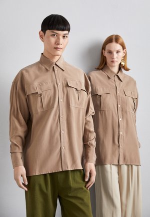 HOUSE OF JAFFA UTILITY UNISEX - Košeľa - beige