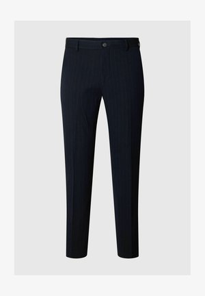 Selected, HOSE SLIM FIT - Dressbukse - sky captain