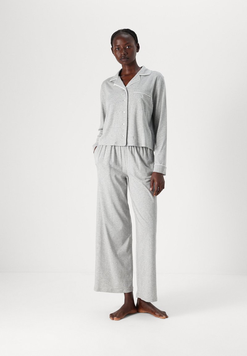 Polo Ralph Lauren LONG SLEEVE - Pidžaamakomplekt - heather grey