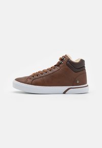 Pier One - UNISEX - High-top trainers - cognac Thumbnail Image 1