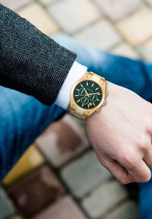 Chronograaf - gelbgold - coloured