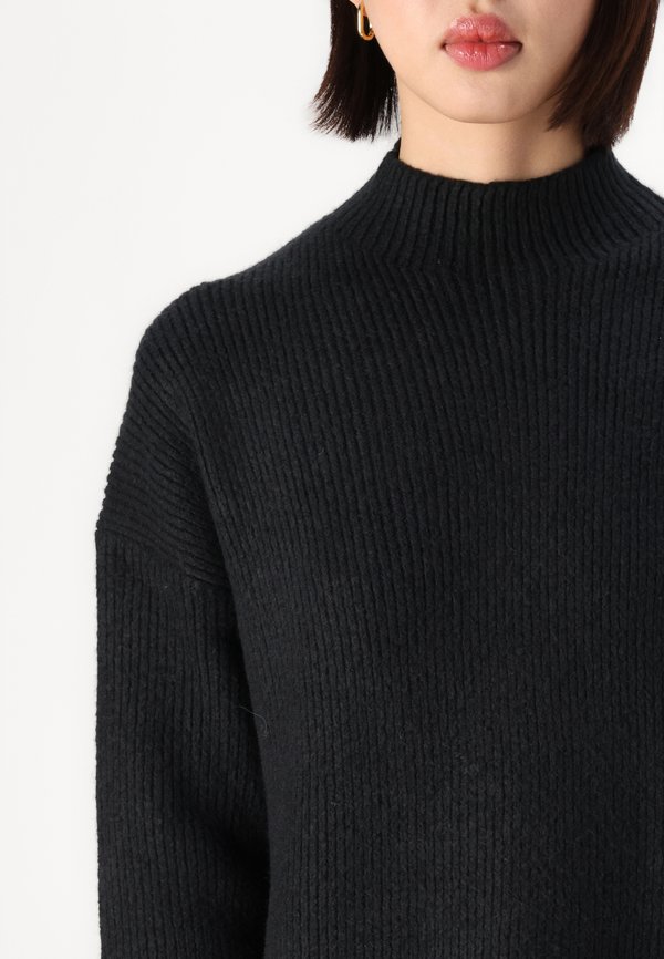 Easy Mockneck Mini Sweater Dress - Jumper dress4