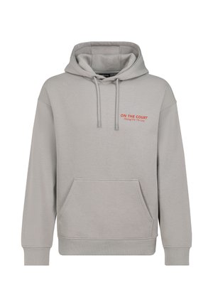 MIT BACKPRINT  - Hoodie - grey
