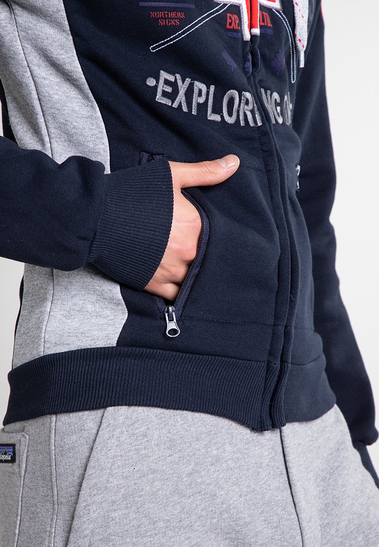 Canadian Peak Sudadera con cremallera - navy/azul marino - Zalando.es
