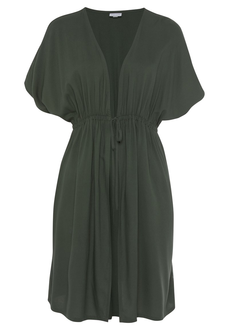 LASCANA - BEACH KIMONO - Accessoire de plage - dark green, Agrandir