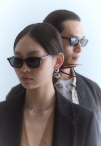 Ray-Ban - ZAYA UNISEX - Saulesbrilles - black Miniatūras attēls 1
