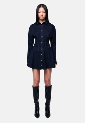 ELLA - Jeanskleid - black denim