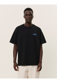 Les Deux LATE NIGHT SERVICE - Marškinėliai su spaudiniu - black