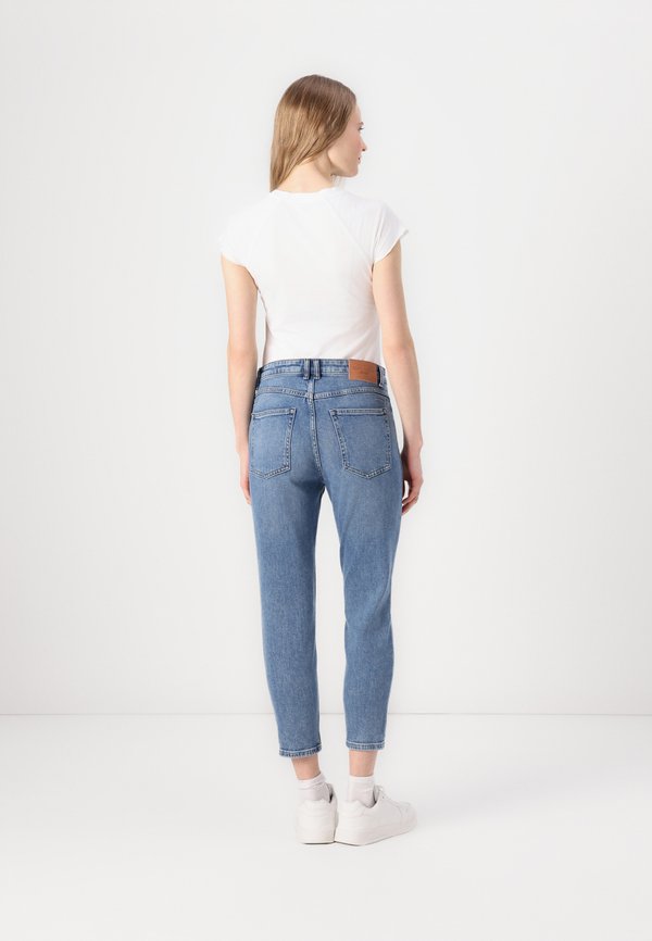 TROUSERS MID WAIST TAPERED LEG - Slim fit jeans4