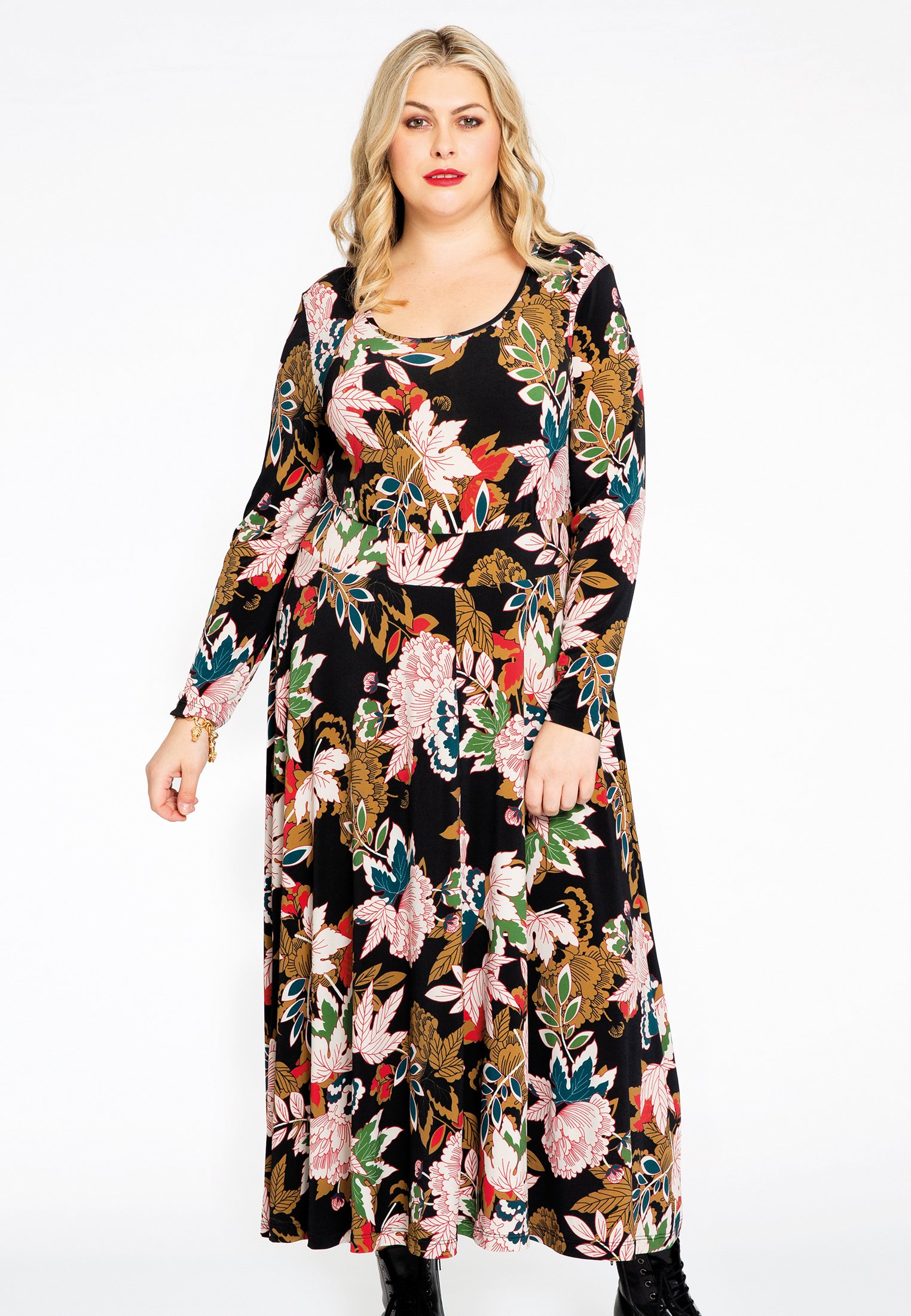 Yoek Maxi-jurk - black/Zwart - Zalando.nl