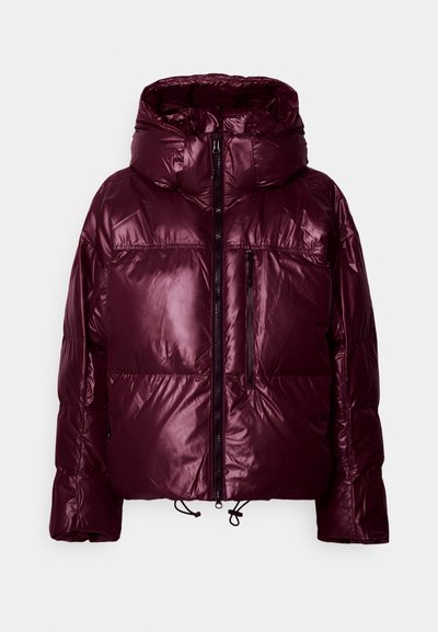 adidas by Stella McCartney TRUENATURE SHORT PADDED WINTER - Giacca invernale - shadow red