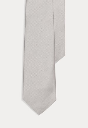 Polo Ralph Lauren SILK REPP NARROW TIE - Tie - grey