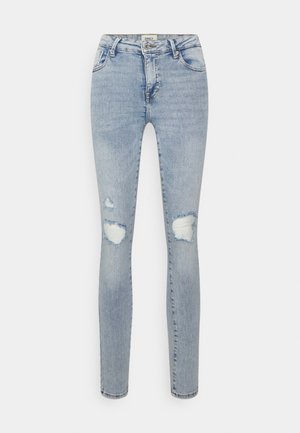ONLY Tall ONLPOWER MID WAIST  - Jeans Skinny Fit - light blue denim