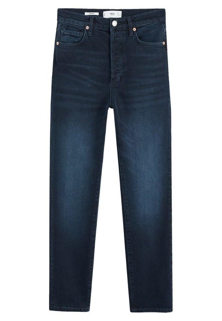 Mango Slim fit jeans donkerblauw