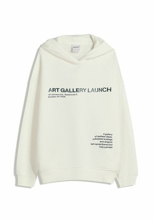 PRINTED - Hoodie - white