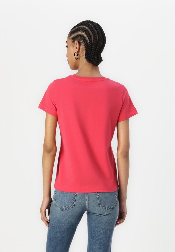 BUSSOLOTTO LOGO - Basic T-shirt - rosso4