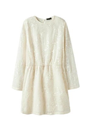 GLITZER - Cocktail dress / Party dress - white alyssum