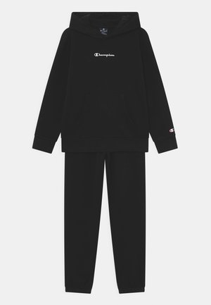 TRACKSUIT HOODY SET UNISEX - Tuta - black