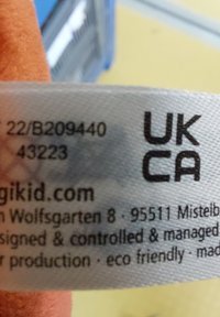 sigikid SIGI AKTIV-FUCHS
 - Peluche - rot mehrfarbig