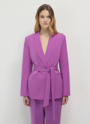 Calliope MONOPETTO CON FUSCIACCA - Blazer - ciclamino