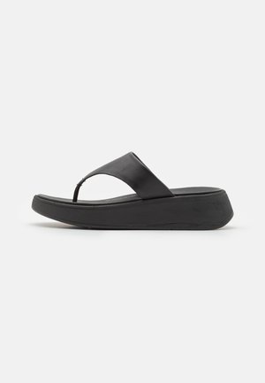 FLATFORM TOE POST  - Teensandalen - all black