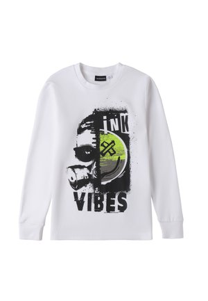 CREW NECK  - Maglietta a manica lunga - optical white