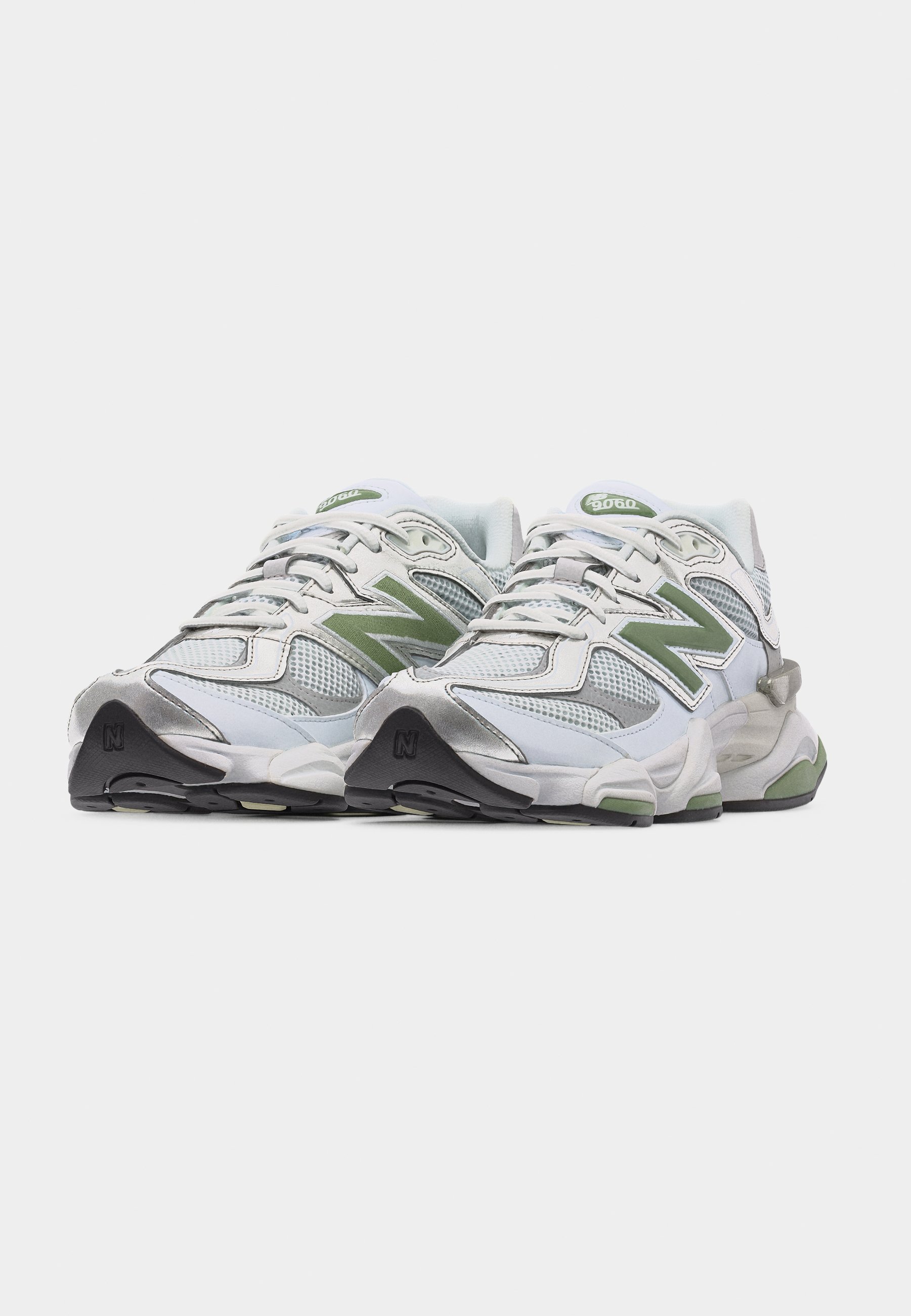 New Balance U9060 UNISEX - Sneakers laag - white/oregano/wit