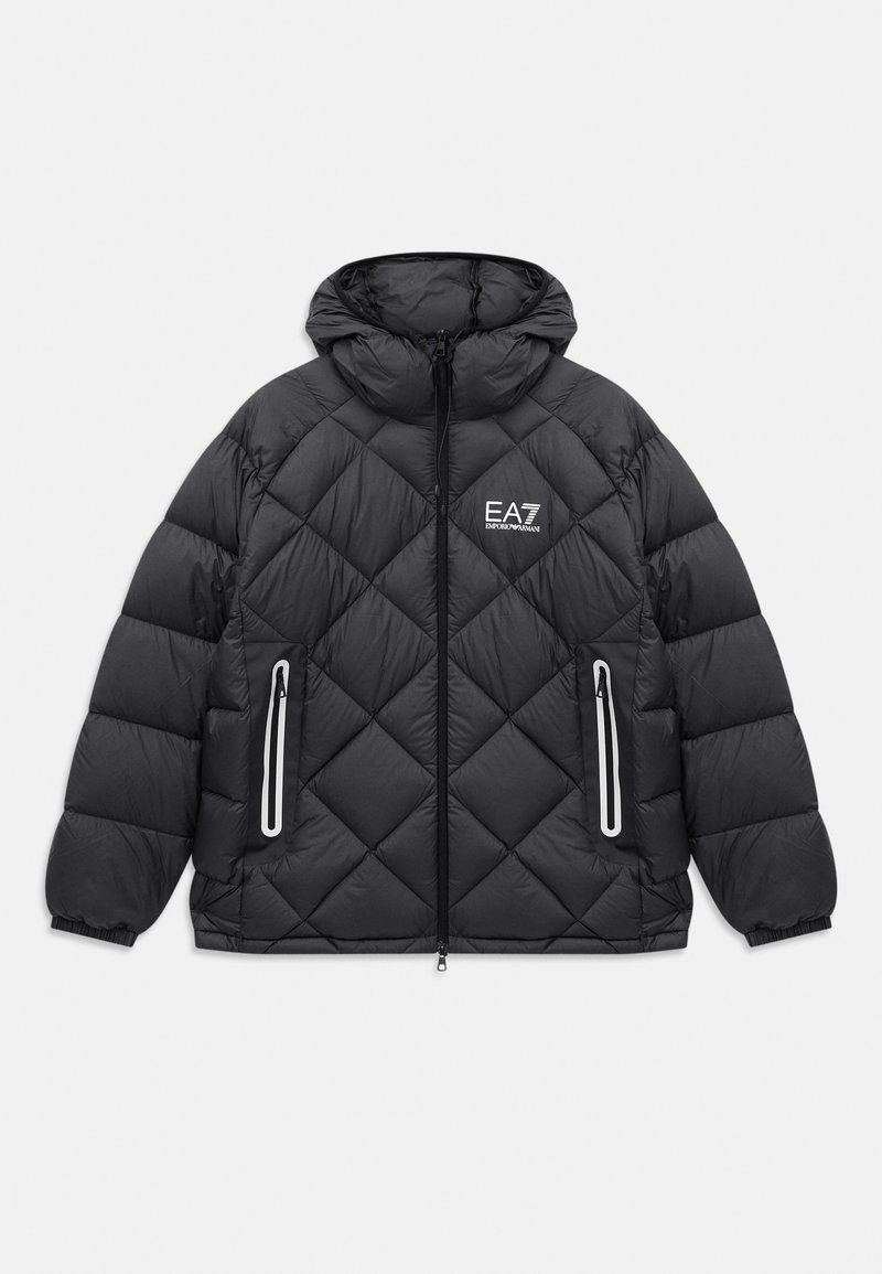 EA7 Emporio Armani Gewatteerde jas zwart