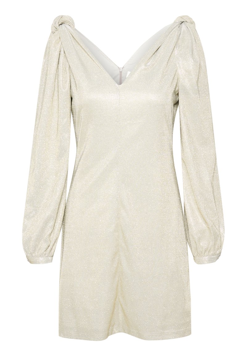 Karen by Simonsen Cocktailjurk zandkleur