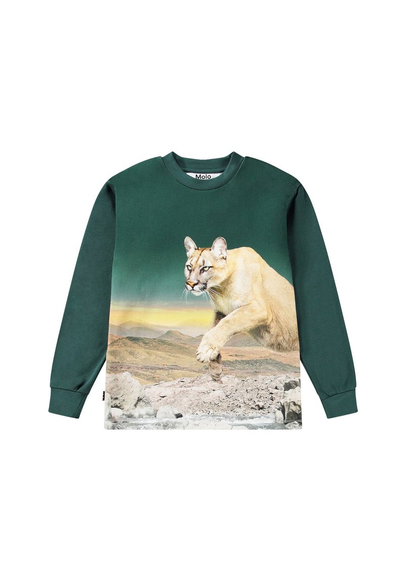 Molo REXTON LONG SLEEVES - Topper langermet - green