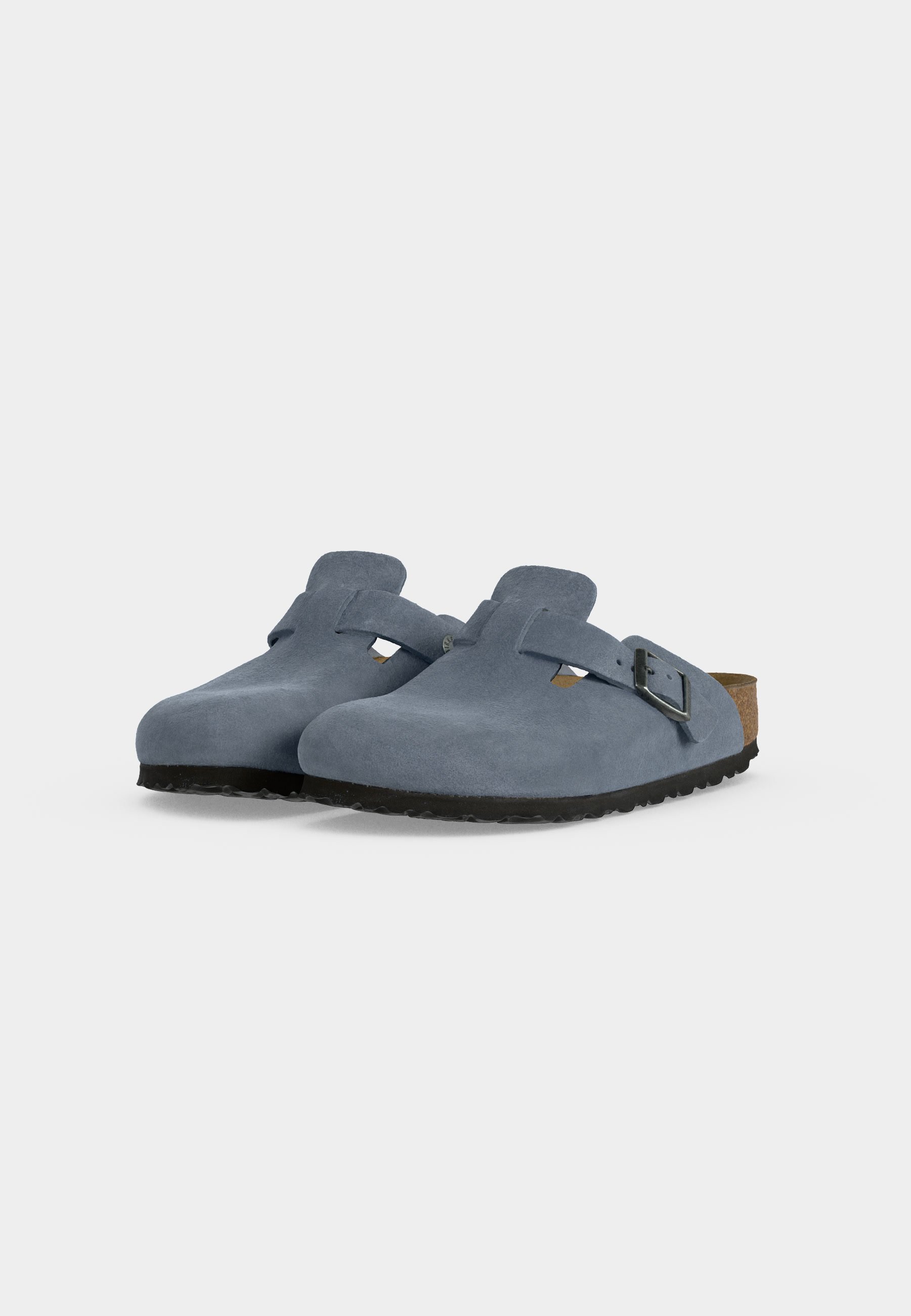 Birkenstock BOSTON UNISEX - Clogs - stone blue/blauwgrijs - Zalando.nl