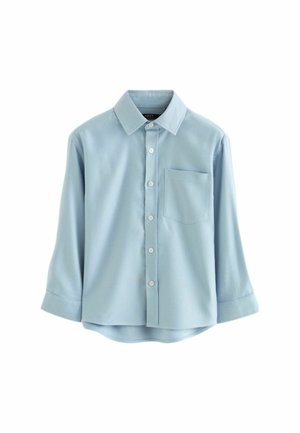 LONG SLEEVE REGULAR FIT - Skjorta - blue plain