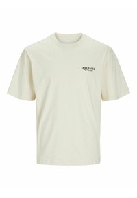 RUNDHALS   - T-shirt print - buttercream