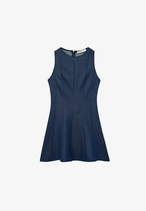 Koton, MINI DRESS . - Vestido vaquero - dark blue