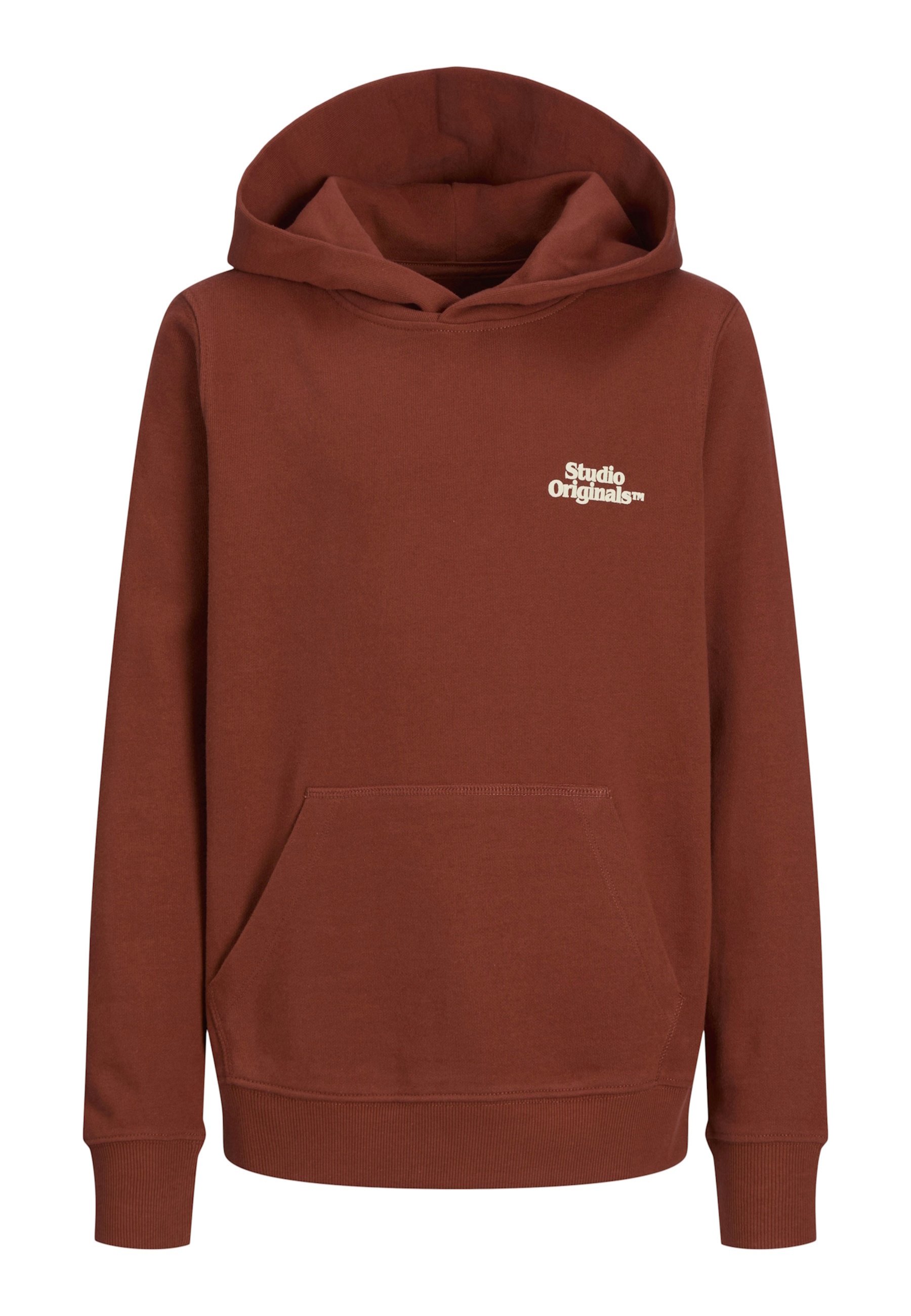Hooded Sweatshirt Braune Sweatshirt FCSP Hoodie Brown Totenkopf