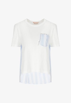 Marni, T-SHIRT IN COTONE - T-shirt con stampa - bianco
