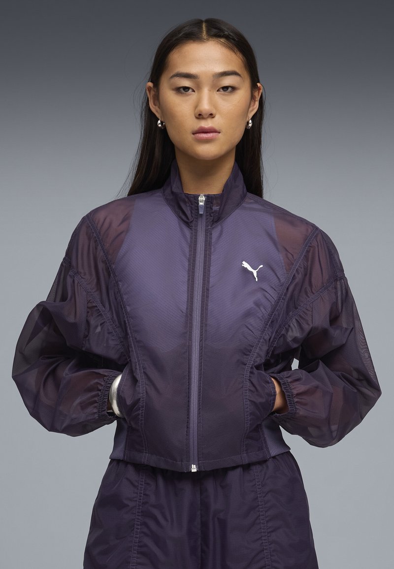 Puma DARE - Lehká bunda - deep plum