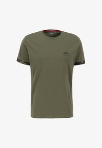 Unausgewählt, bushstroke green