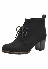Marco Tozzi Bottines à lacets - black comb