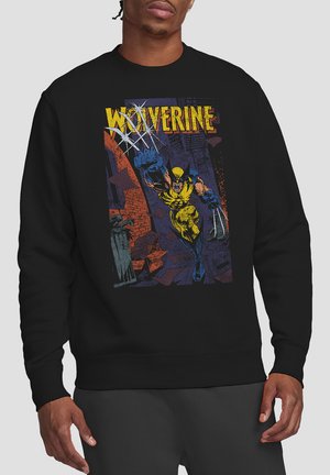 MARVEL WOLVERINE BACKSTREET STRIKE - Sweatshirt - black